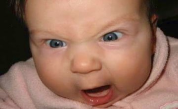 Angry Baby Picture