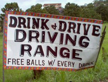 Drink and Drive Range Picture