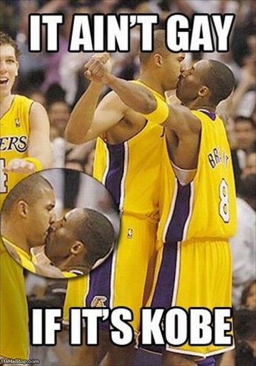 Kobe Kiss Picture
