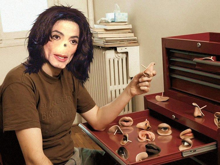 Michael Jackson Getting Ready Picture