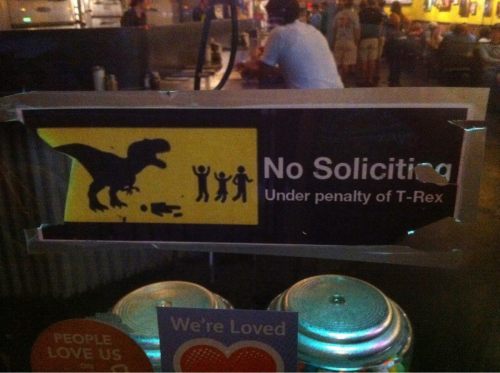 No Soliciting Picture