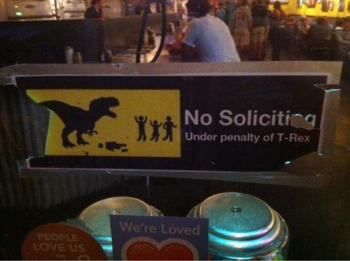 No Soliciting Picture