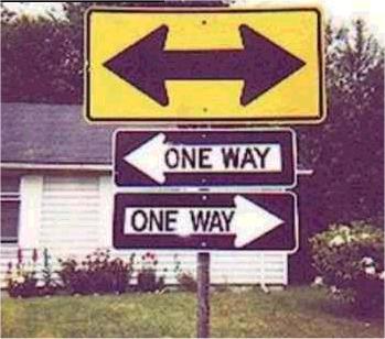 One Way... No Not That Way! Picture