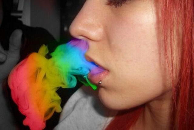 Rainbow of Smoke Picture