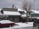 Roof Top Snowboarding Fail Stunts Videos