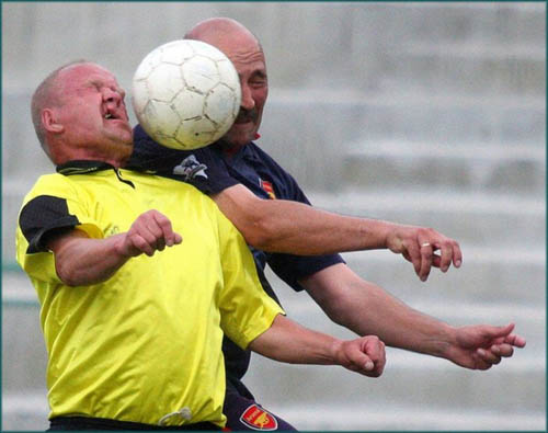 Soccer Head Smack Picture