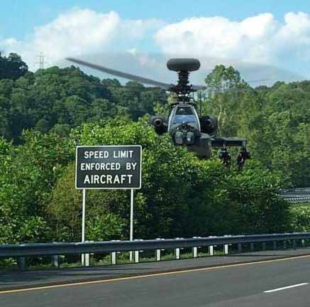 Speed Limit Enforced By Aircraft Picture