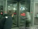 Spinning Door Mistake Stupid Videos