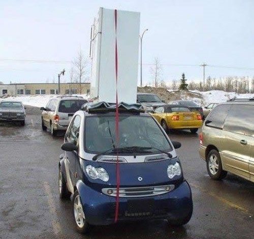 Stupid Smart Car Picture
